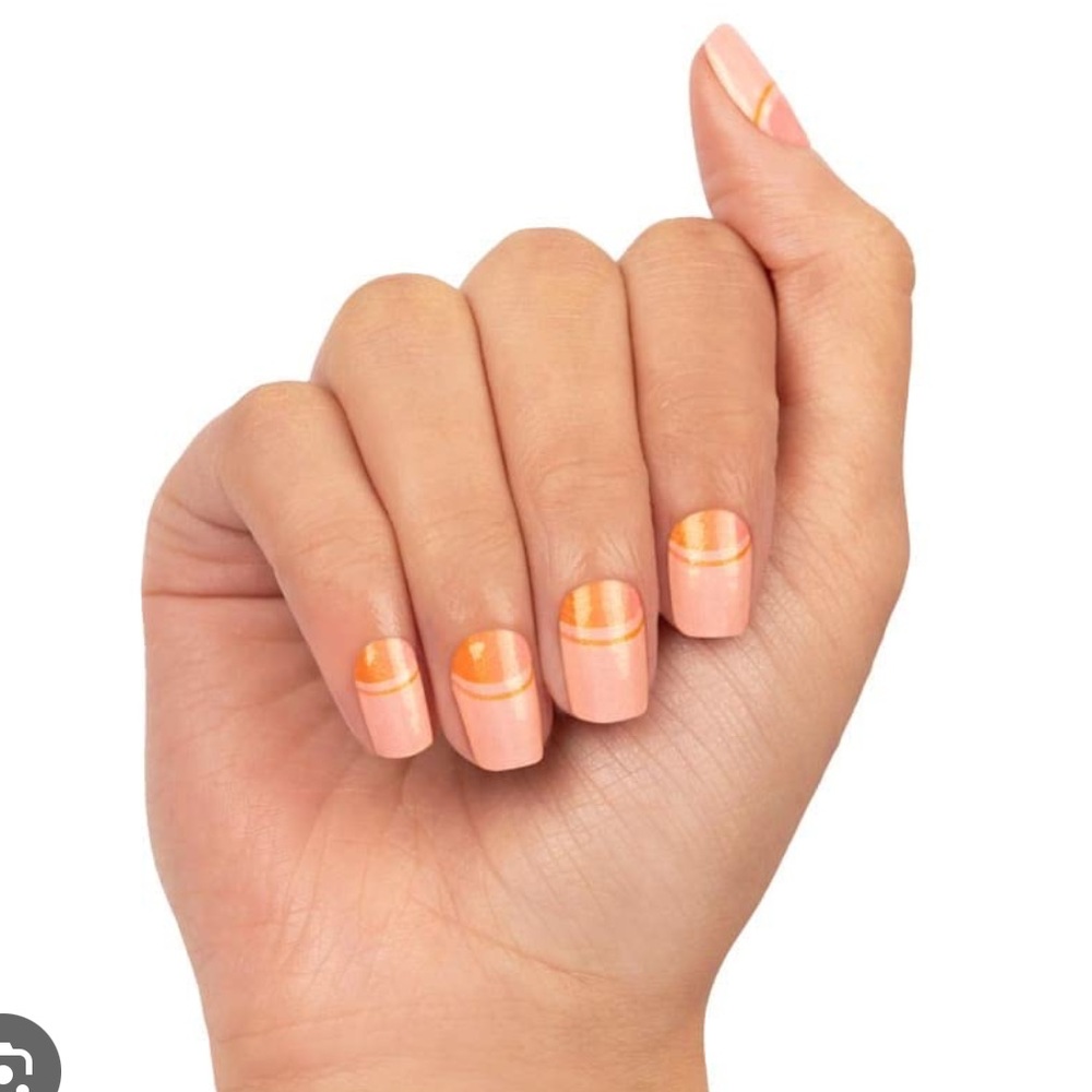 *Retired* Color Street: Morning Glory | Peach Orange Pink Gradient Spring Summer - Picture 6 of 8